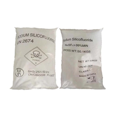 Βιομηχανικό νατρίου Fluosilicate Na2SiF6 νατρίου σκονών Hexafluorosilicate άσπρο